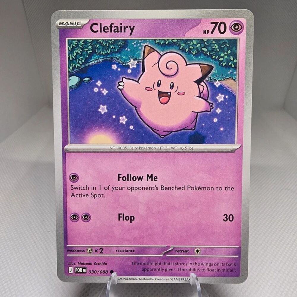 Clefairy 30 pokemon perfect order